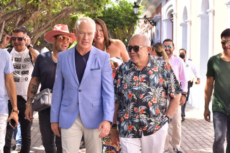 Visita Mazatlán el actor Neal Mcdonaugh es busca de hacer películas