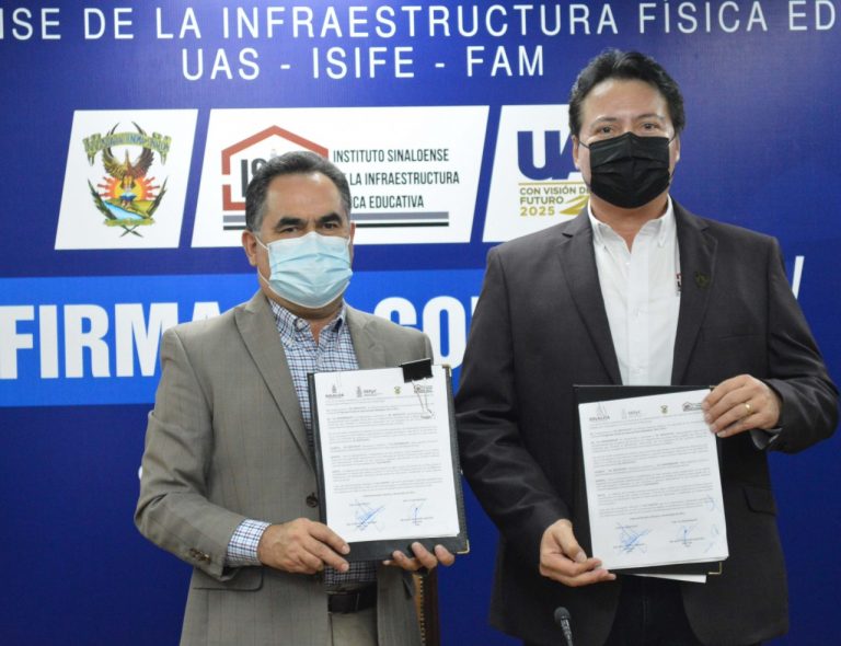 Pacta UAS con Isife rehabilitación de prepas y universidades