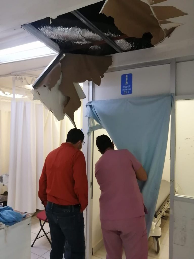 ‘Destapan’ lluvias daños por $40 millones a hospital en Guasave