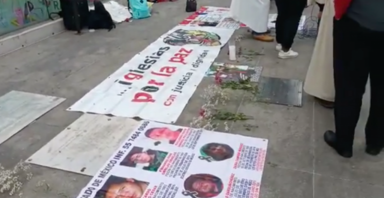 Exigen católicos con marcha cese a la violencia