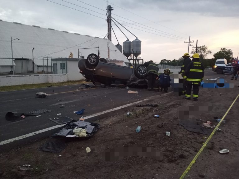 Fallecen 3 jóvenes tras accidente en El Tamarindo-La Guamuchilera