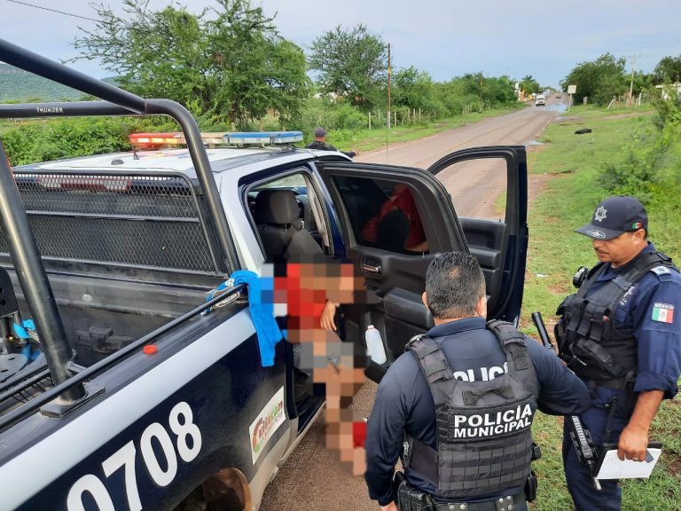 Localizan a hombre desnudo y ‘tableado’ en carretera a Sanalona