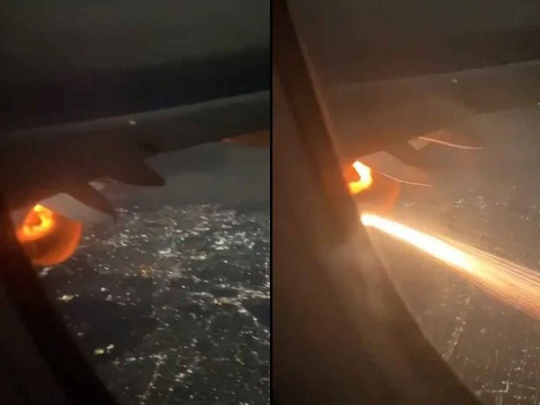 Avión aterriza de emergencia en Guadalajara tras explosión
