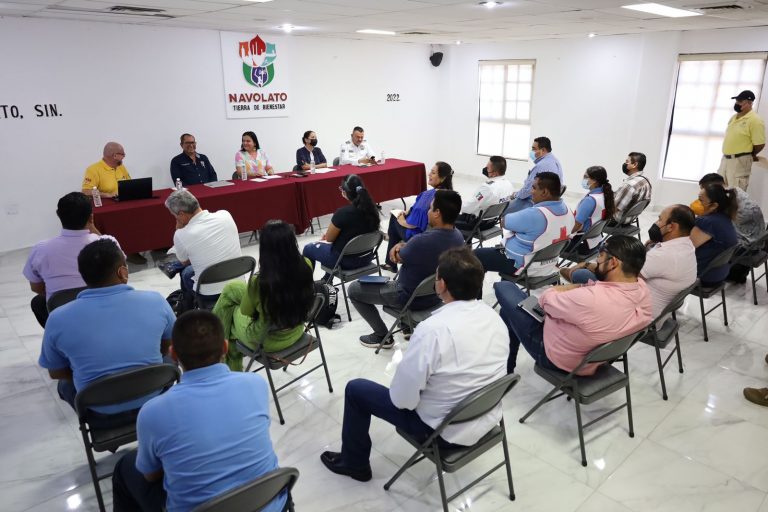 Declara Navolato sesión permanente por posibles lluvias intensas