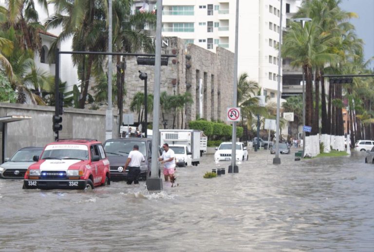 Lluvia de 65 mm la de este viernes en Mazatlán