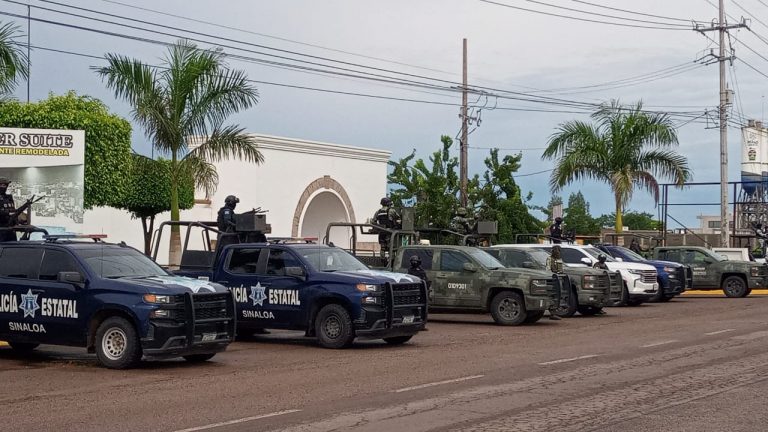 Arrestan a 6 con drogas en motel al norte de Culiacán