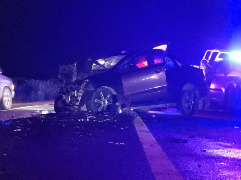 Deja 6 heridos choque en El Salado, incluida una familia