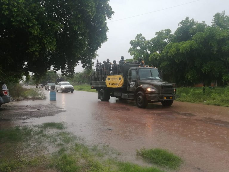 Activan refugios por lluvias en Guasave y Ahome