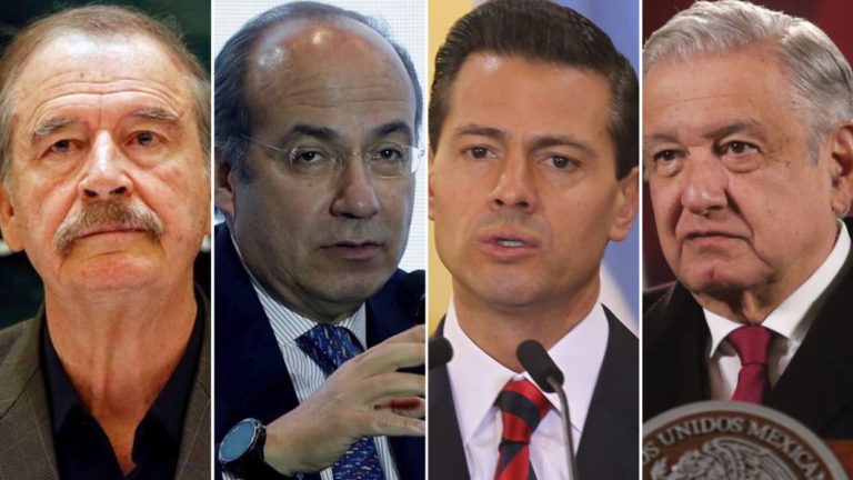 Ordenan a FGR informar denuncias contra Fox, Calderón, EPN y AMLO