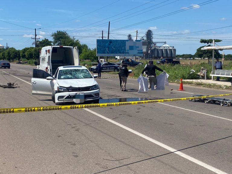 Muere ciclista atropellado en Cofradía de Navolato