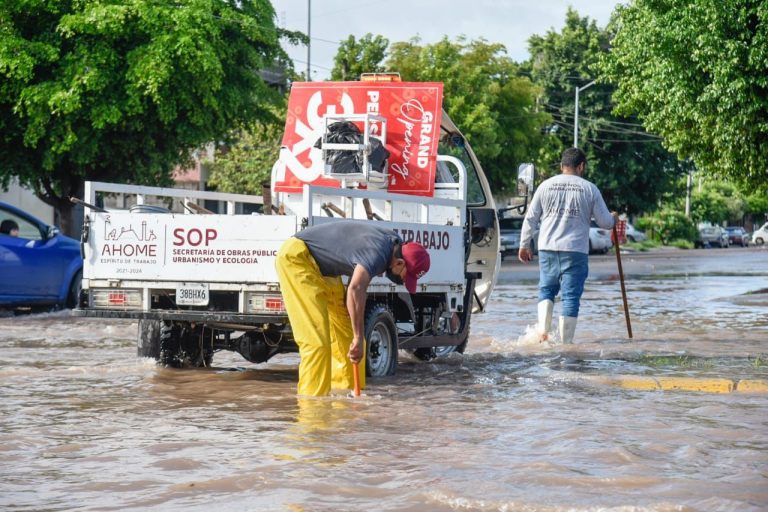 Acumula El Carrizo hasta 95 mm de lluvias en Ahome