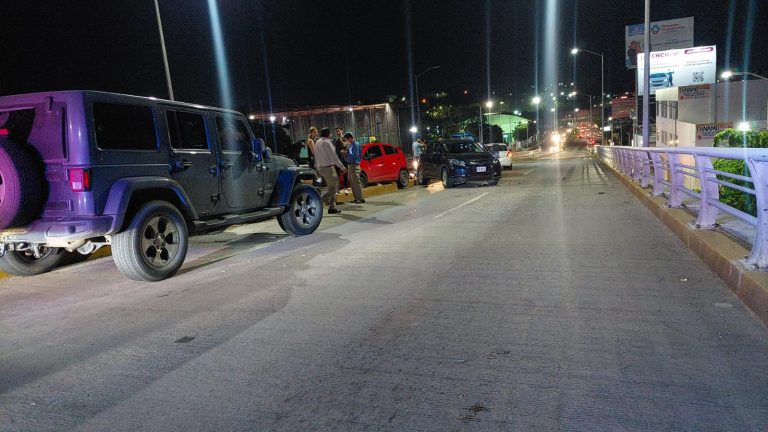 Carambola deja un herido en la Obregón al sur