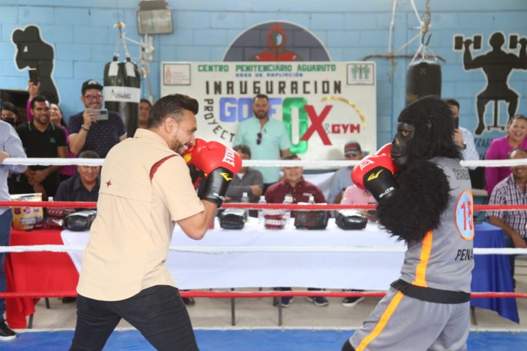 Inauguran ring de box en el penal de Aguaruto