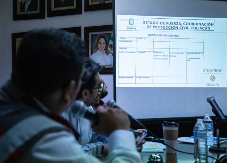 Advierten lluvia abundante en Culiacán por Orlene