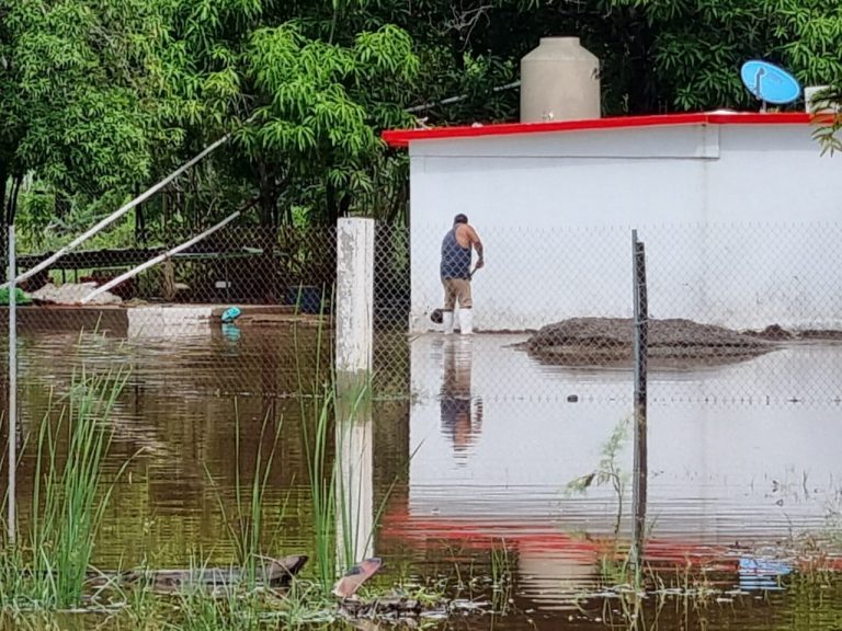 Aplica Sedena plan DN-III en Dautillos; el 50% del pueblo inundado