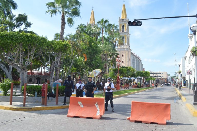 Refuerza Mazatlán el Grito con 500 policías estatales