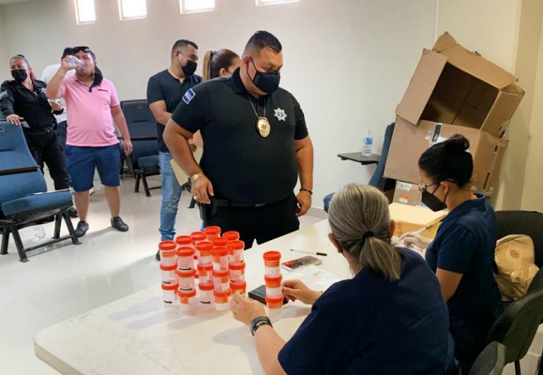 Les hacen antidoping; el 95% de policías lo pasaron