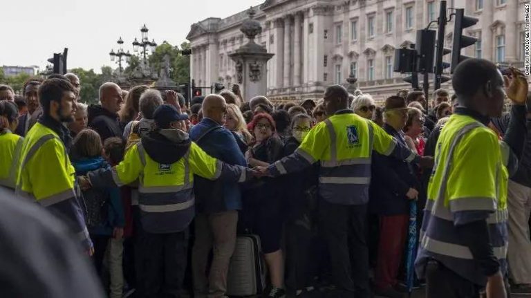 Seguridad enorme en Londres antes del funeral de la reina