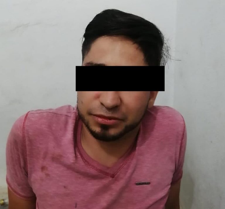 Agredió a un hombre, a la esposa y a hija menor de la víctima