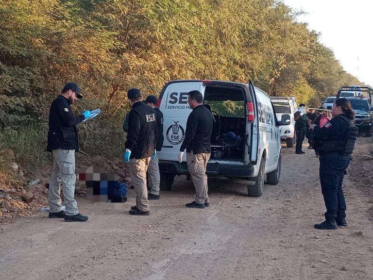 Tiene un disparo en el cráneo, es al sur de Culiacán