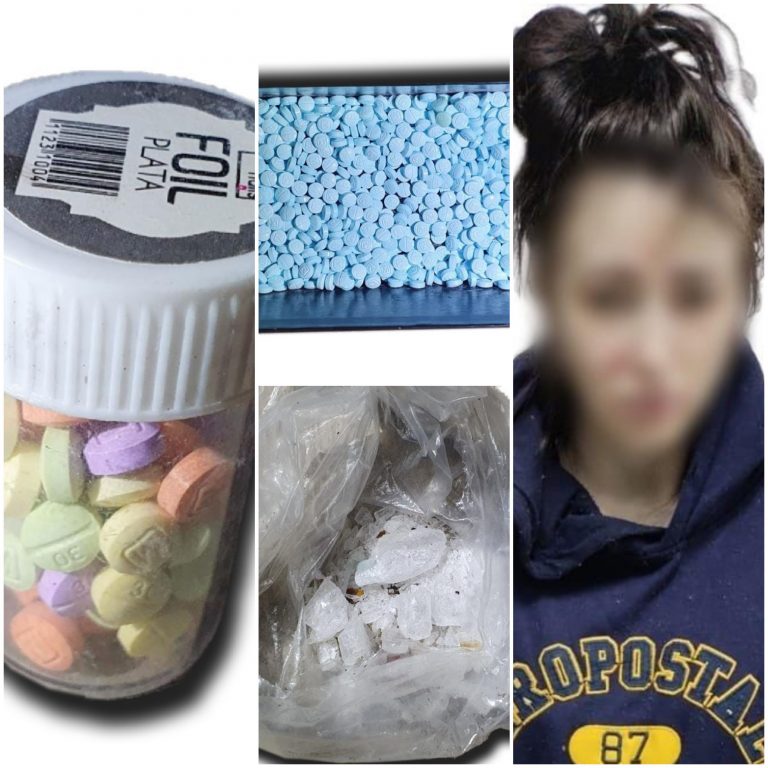 Cae mujer con fentanilo, cristal y efectivo en Culiacán