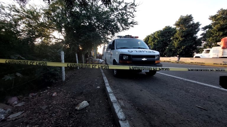 Envuelto en una sábana había un cuerpo en Aguaruto