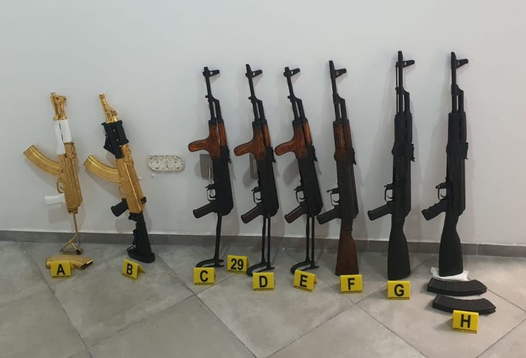 ¿Oro en armas? Es el decomiso en Guadalajara y Tlaquepaque