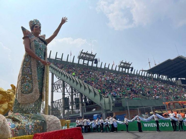 Una probadita del Carnaval de Mazatlán en la Fórmula 1