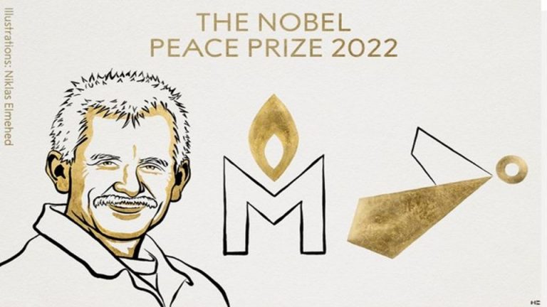 ¿Quién ganó el Premio Nobel de la Paz 2022?
