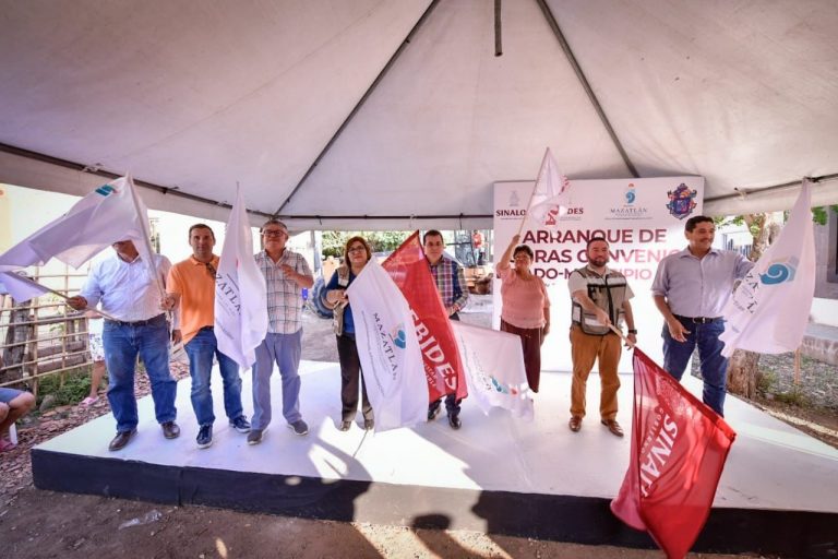 Convenian Mazatlán y Estado 11 obras en el puerto