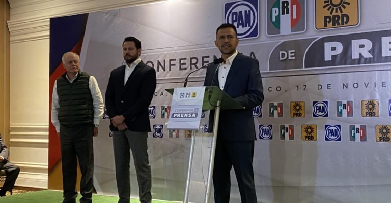 Perfilan alianza PRI, PAN y PRD en Edomex