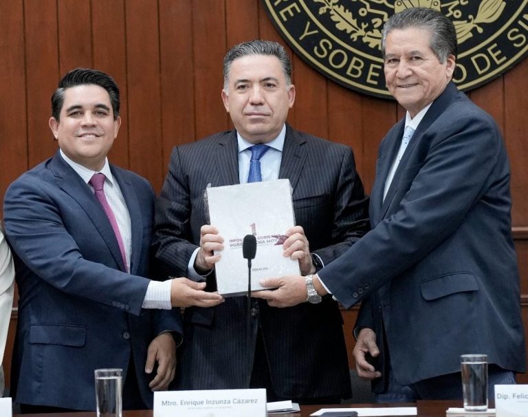 Recibe Congreso informe de Rocha