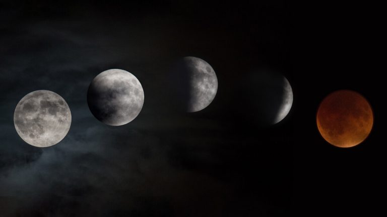 A las 2:02 am, iniciará oficialmente el eclipse penumbral