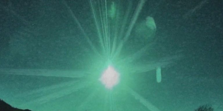 Captan meteorito que iluminó el cielo de Noruega (video)
