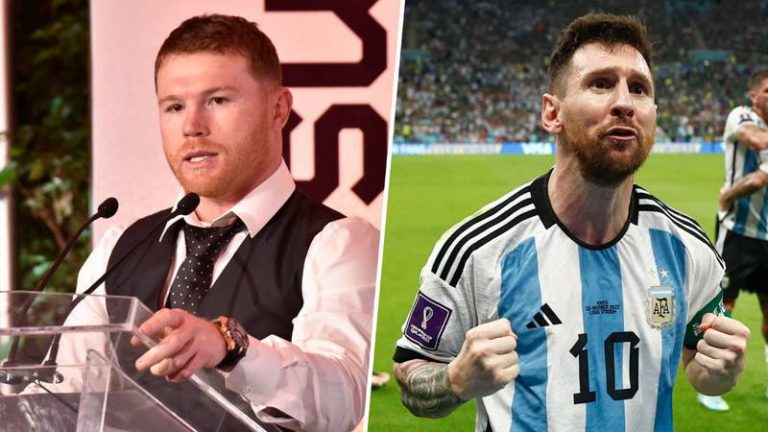 ‘Canelo’ manda mensaje a Lio Messi por pisar la playera de México
