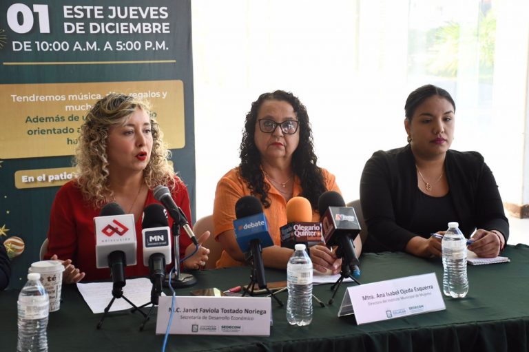 Combatirá Culiacán violencia a mujeres con microcréditos