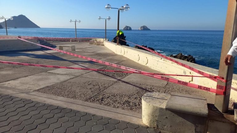 Dan trámites para iniciar la reparación del socavón en el Paseo Claussen