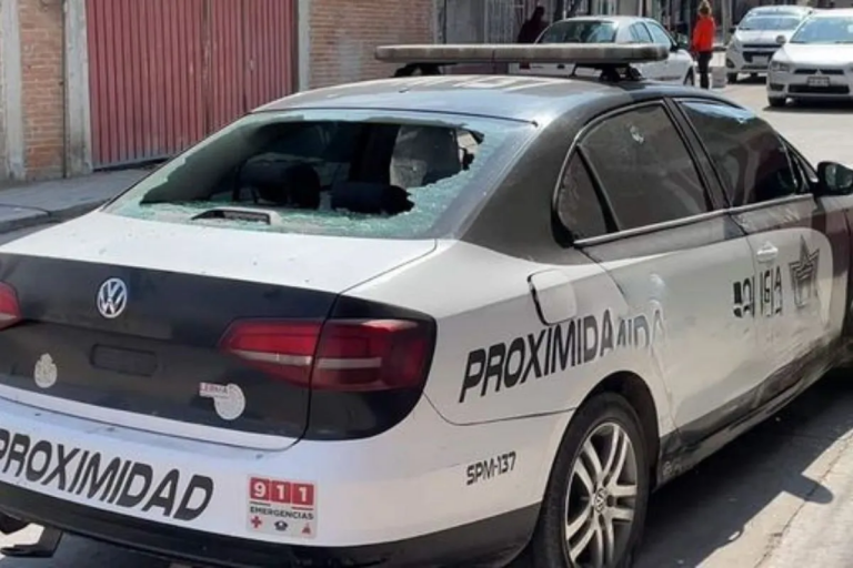 Atacan a mujeres policías en Edomex; recogen 100 casquillos