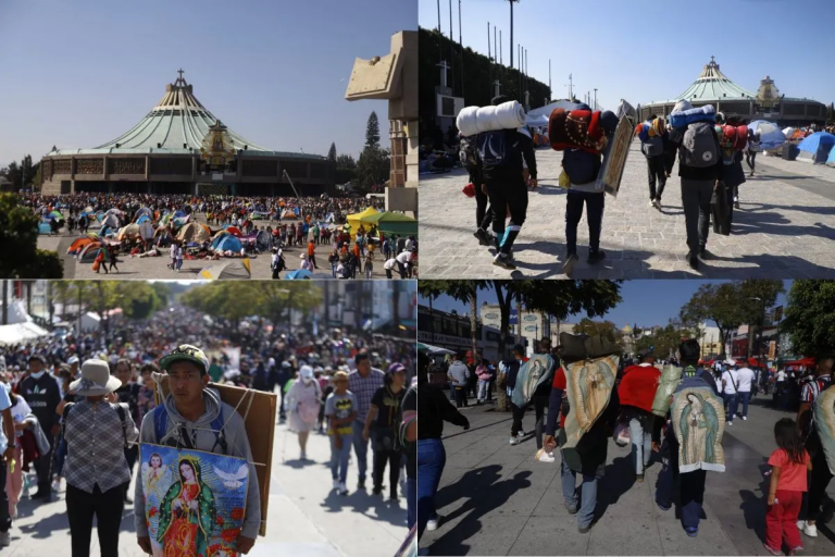 Acumula Basílica de Guadalupe más de 2.4 millones de feligreses