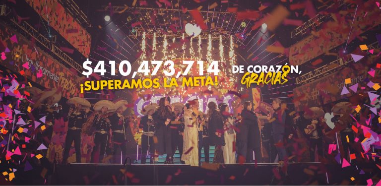 ¡Meta superada en Teletón!