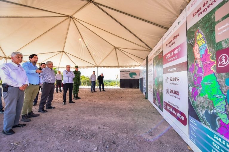 Visitan acueducto Picachos-Concordia y la zona de riego