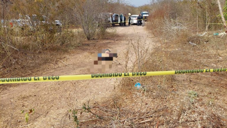 Localizan cadáver con golpes en Baila, al sur de Culiacán