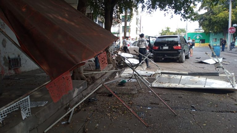Lesionadas dos mujeres tras carambola en el Centro