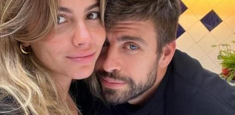 Piqué y Clara Chía posan juntos por primera vez