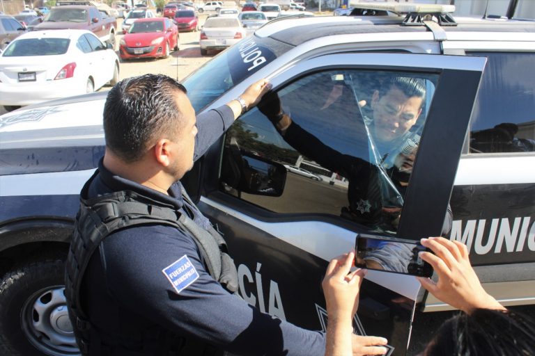 ¡Ponen la muestra! Retira Mazatlán polarizados a patrullas
