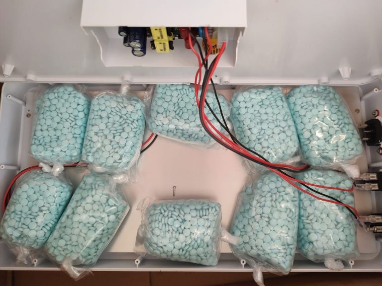 Detectan 20 mil pastillas de fentanilo en paquetería de Culiacán