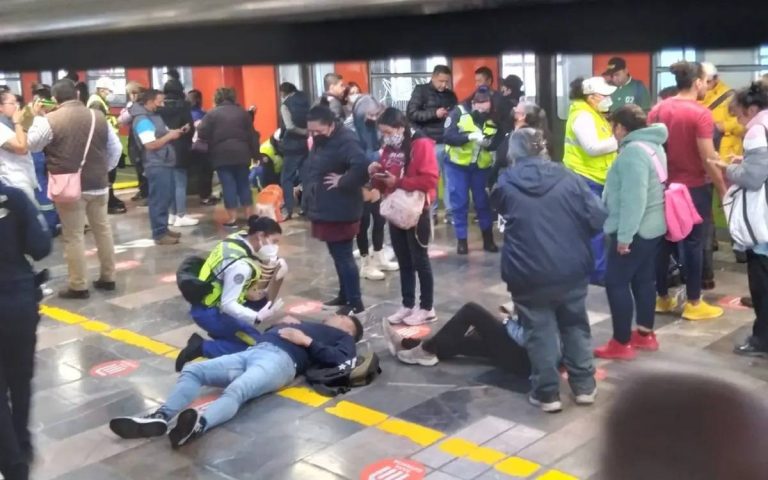 Un muerto y 16 heridos tras choque en L3 del metro CDMX