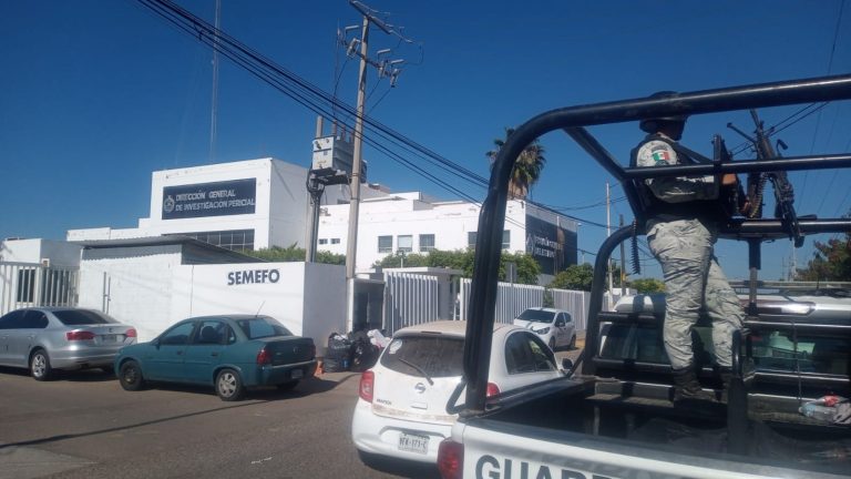 Custodia GN el Semefo para evitar sustracción de cadáveres