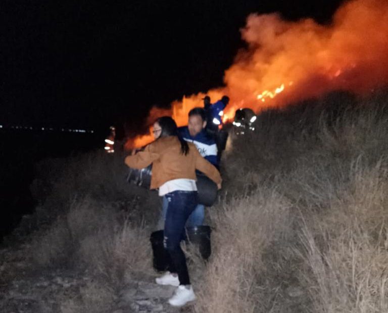 Investigan causas de incendio en casas de Los Mochis