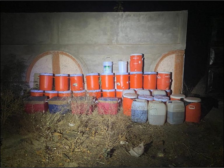 Realizan en Angostura el aseguramiento más grande de metanfetamina